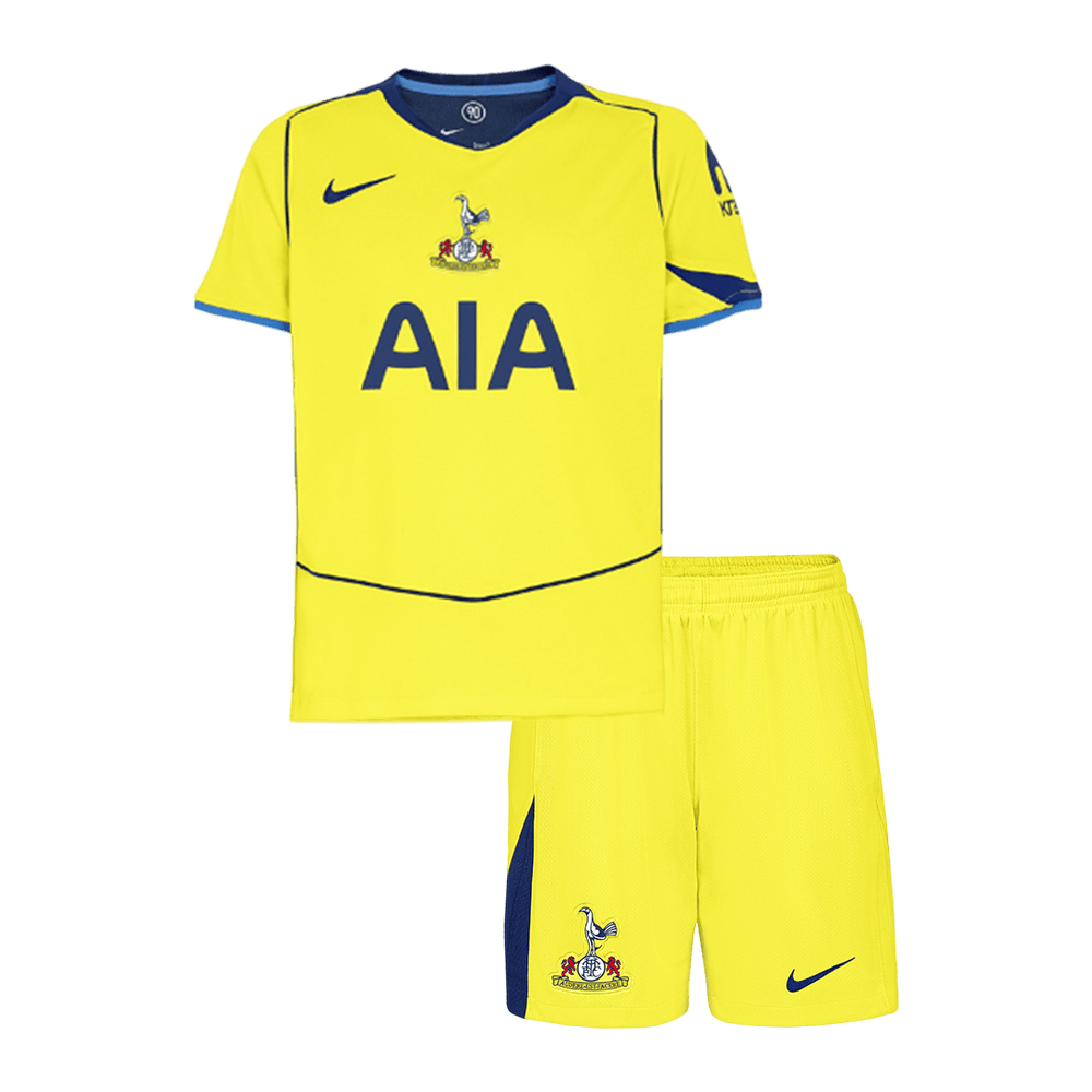 Kids Tottenham Hotspur Third Jersey Kit 2025/26 