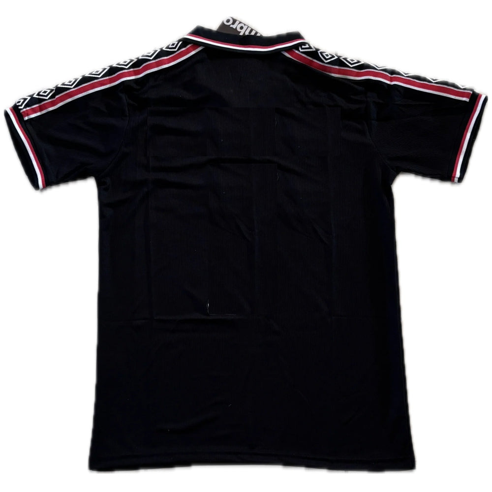 Beckham #7 Retro Manchester United Away Jersey 1998/99 