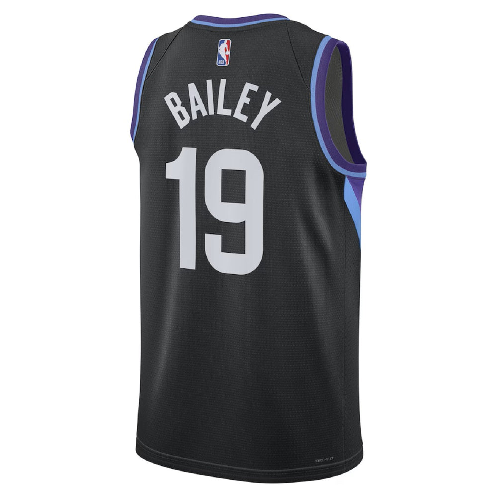 Unisex Utah Jazz Ace Bailey #19 Black Swingman Jersey - Statement Edition 