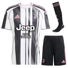 Juventus Home Jersey Full Kit 2025/26 