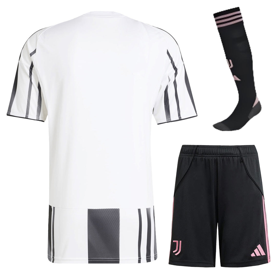 Juventus Home Jersey Full Kit 2025/26 