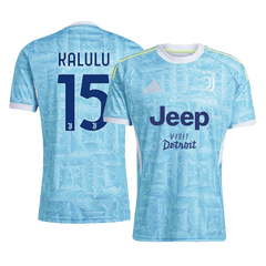KALULU #15 Juventus Away Jersey 2025/26 