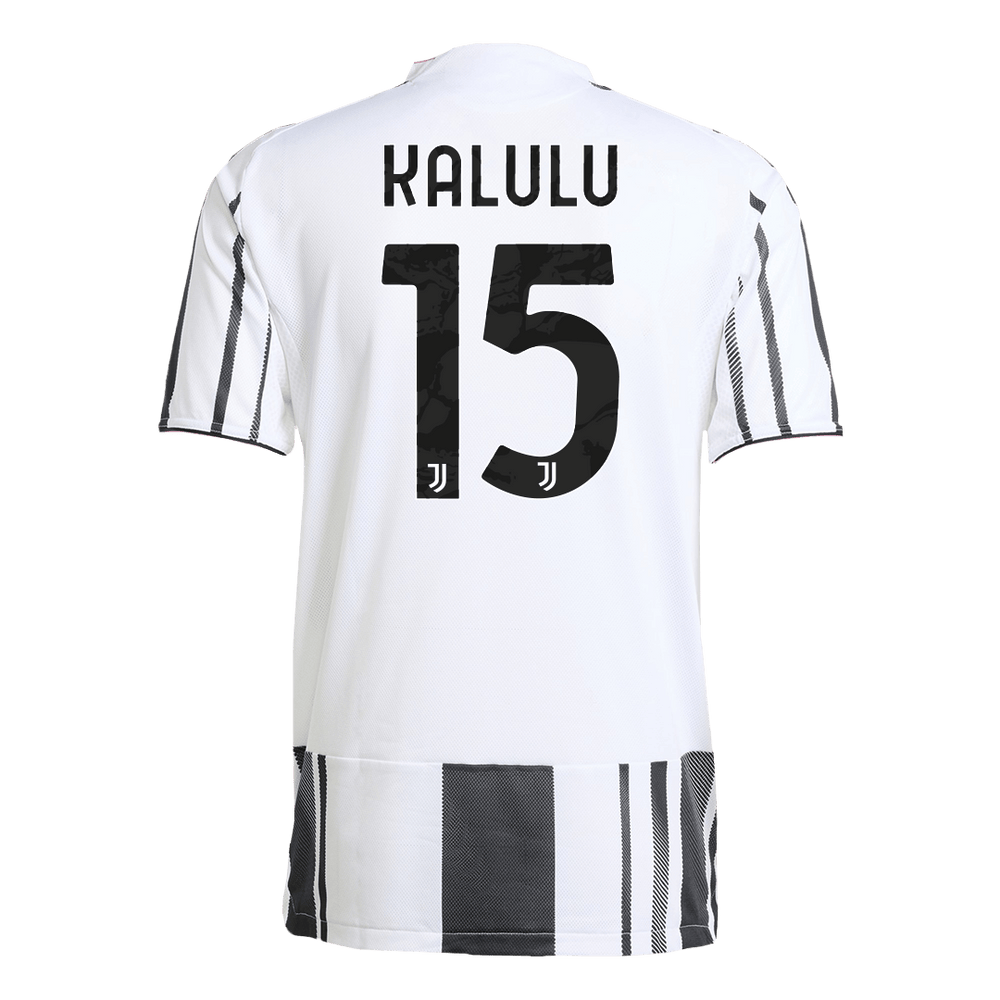 KALULU #15 Juventus Home Match Jersey Player Version 2025/26 