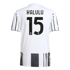 KALULU #15 Juventus Home Match Jersey Player Version 2025/26 