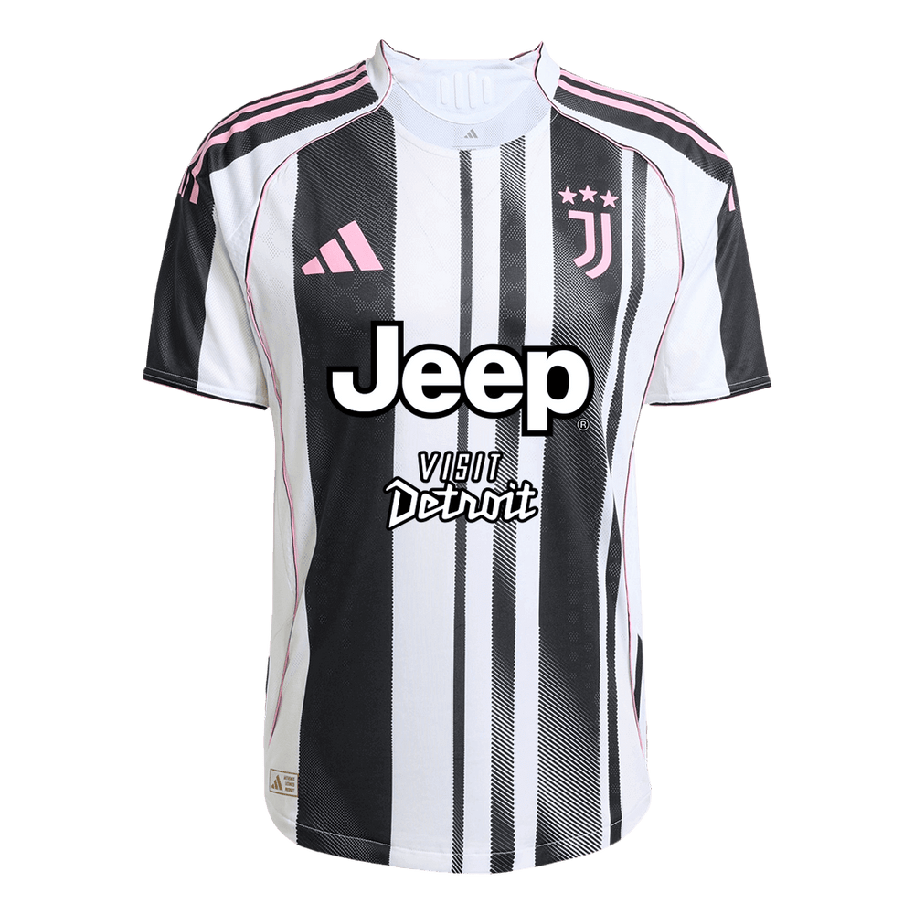 KALULU #15 Juventus Home Match Jersey Player Version 2025/26 