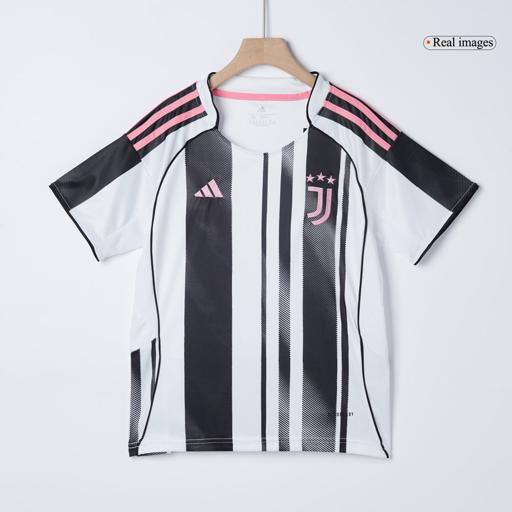 Kids Juventus Home Jersey Full Kit 2025/26 