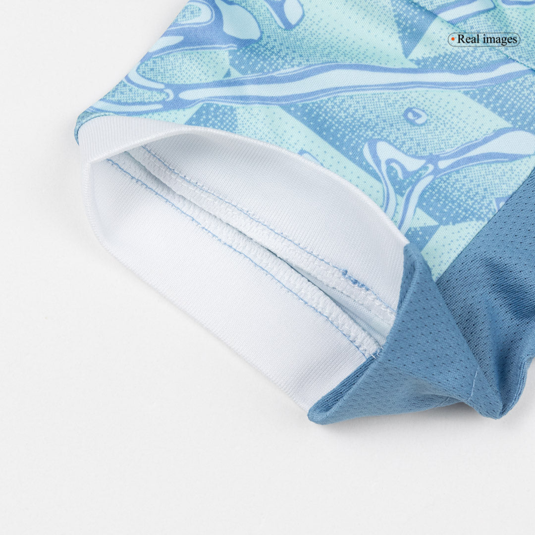 Kids Juventus Away Jersey Full Kit 2025/26 