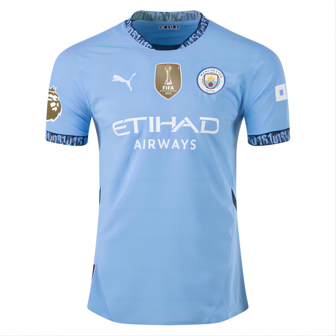 Manchester City Home Match Jersey Player Version 