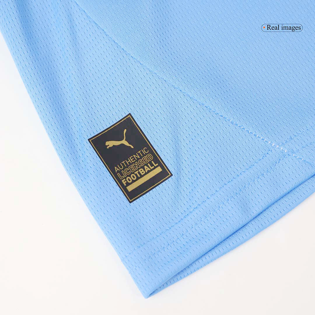 Kids Manchester City Home Jersey Kit 