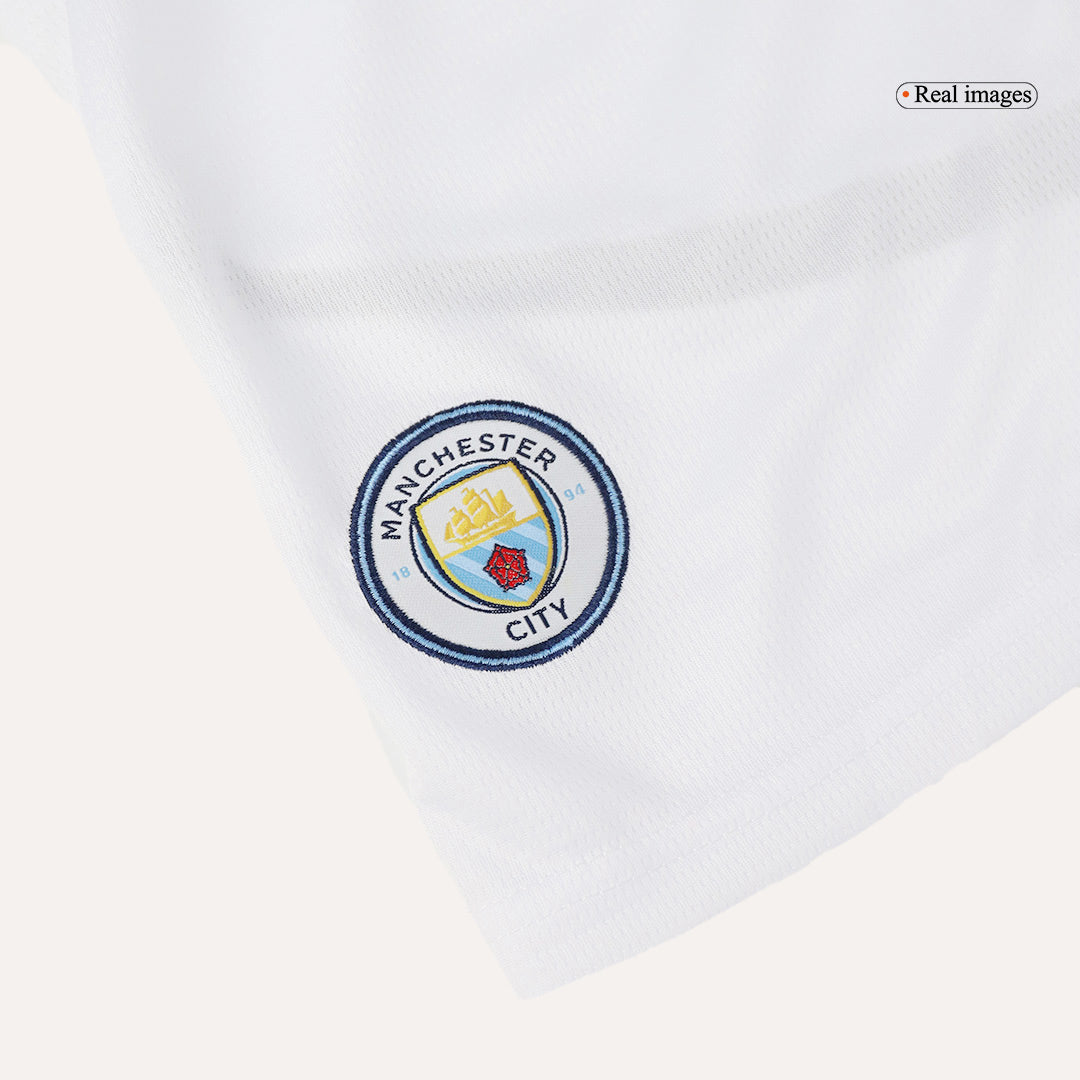 Kids Manchester City Home Jersey Kit 