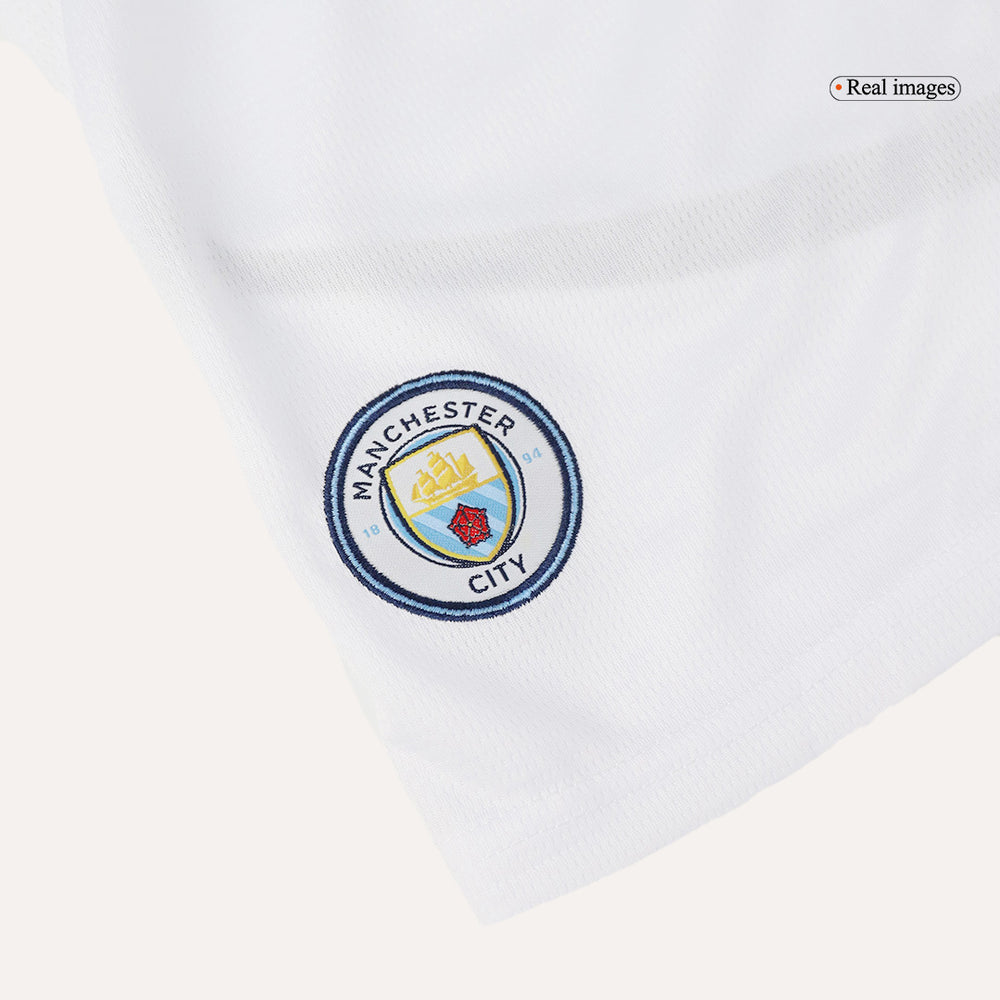 Kids Manchester City Home Jersey Kit 