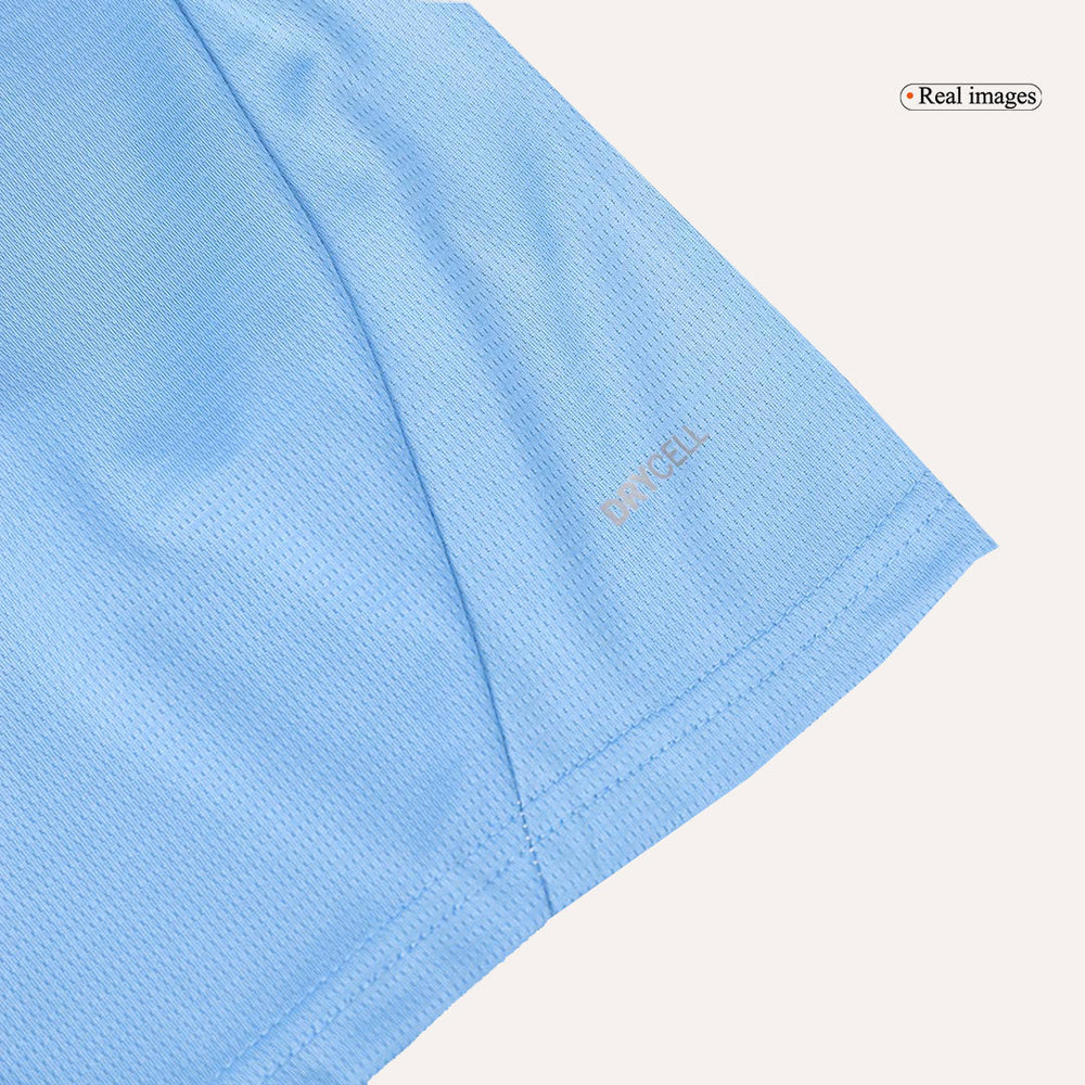 Kids Manchester City Home Jersey Kit 