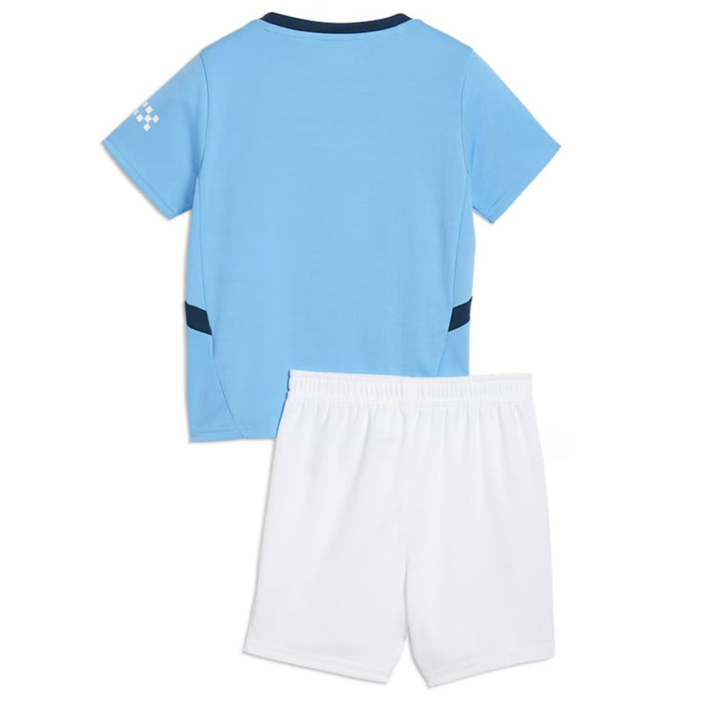 Kids Manchester City Home Jersey Kit 