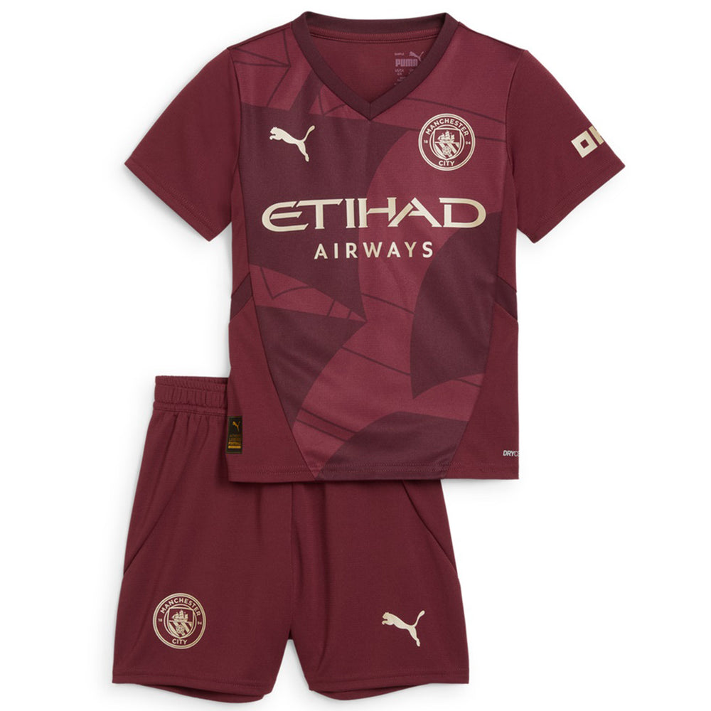 Kids Manchester City Third Jersey Kit 