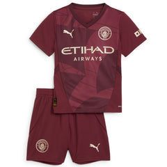 Kids Manchester City Third Jersey Kit 
