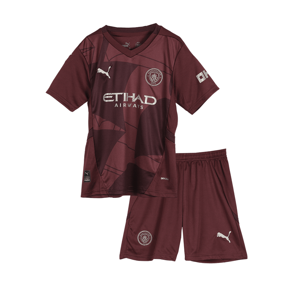 Kids Manchester City Third Jersey Kit 