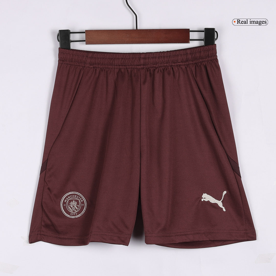 Kids Manchester City Third Jersey Kit 