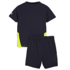 Kids Manchester City Away Jersey Kit 