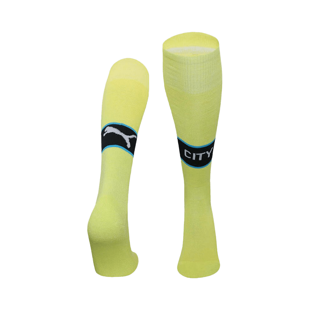 Manchester City Away Soccer Socks 