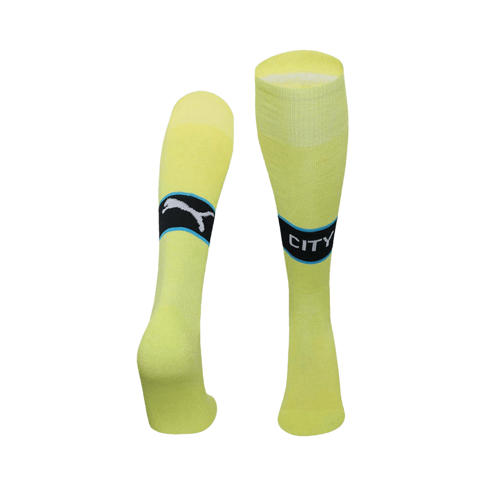 Manchester City Away Soccer Socks 