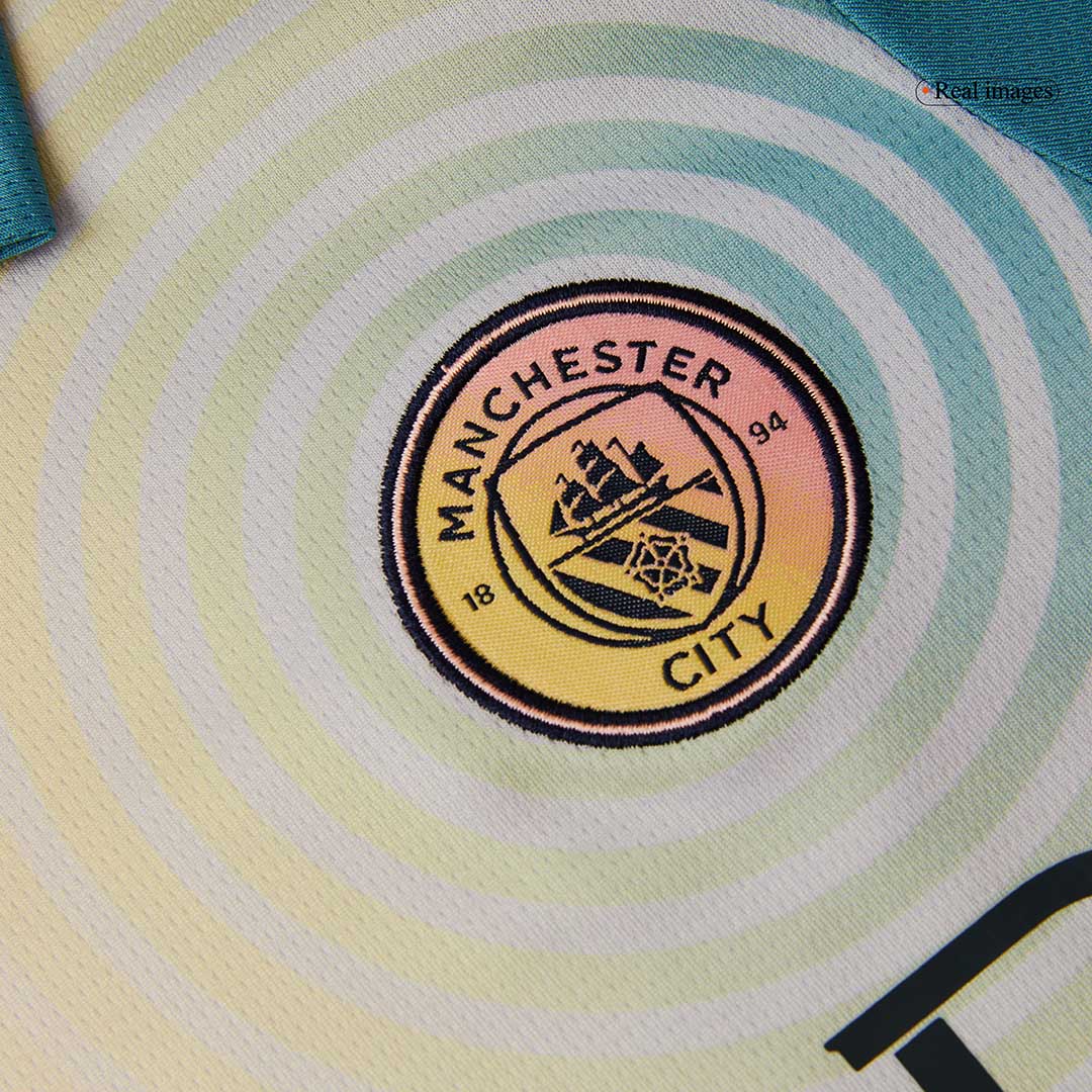 Kids Manchester City Fourth Jersey Kit 