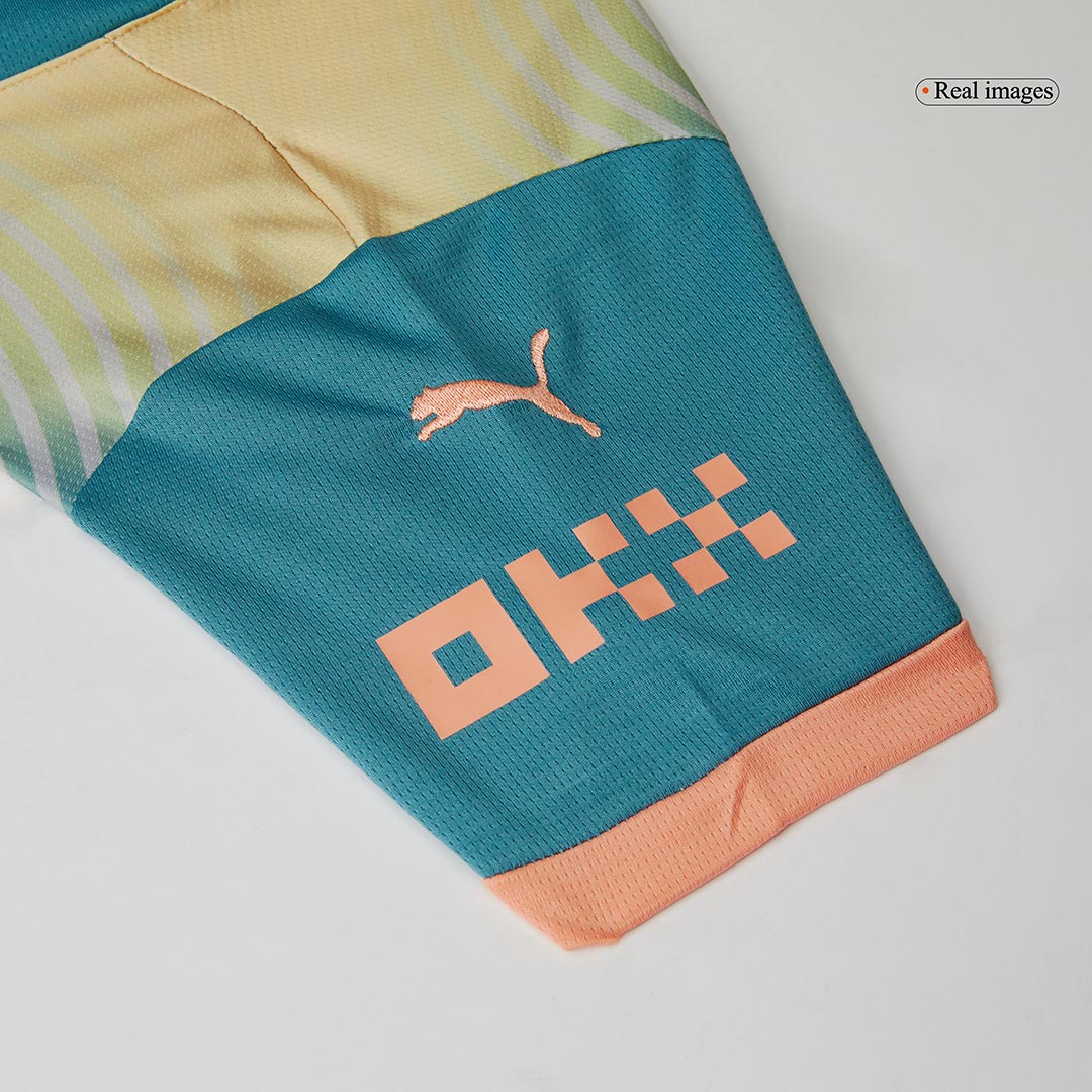 Kids Manchester City Fourth Jersey Kit 