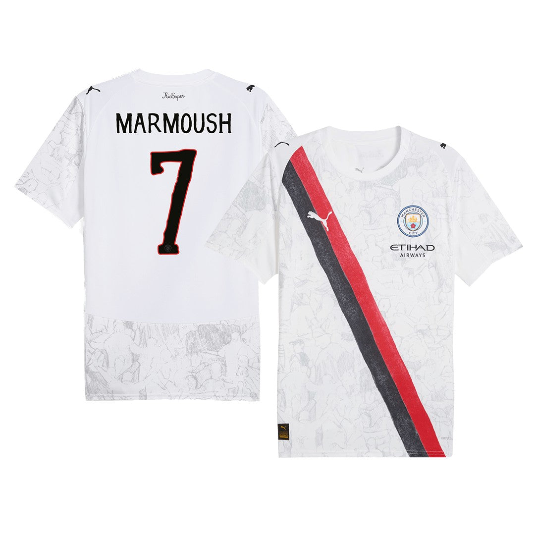 MARMOUSH #7 Manchester City KidSuper Jersey 2025/26 - Club World Cup 