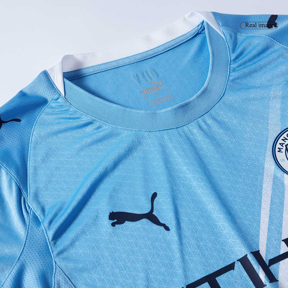 Manchester City Home Match Jersey Player Version 2025/26 