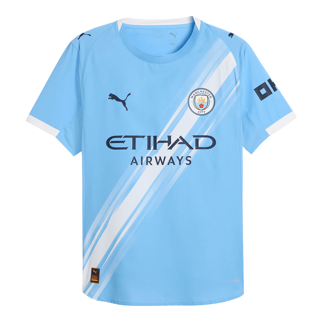RODRIGO #16 Manchester City Home Match Jersey Player Version 2025/26 - Club World Cup 