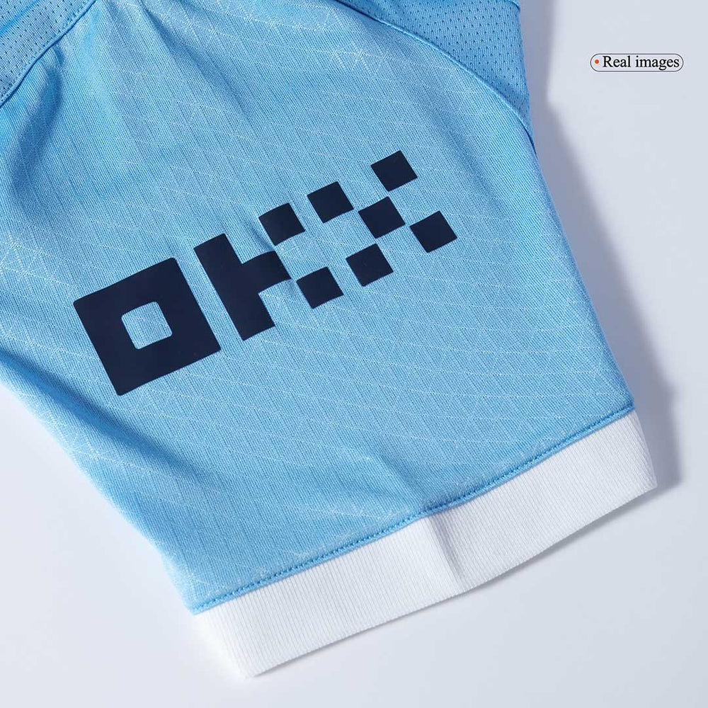 REIJNDERS #4 Manchester City Home Match Jersey Player Version 2025/26 