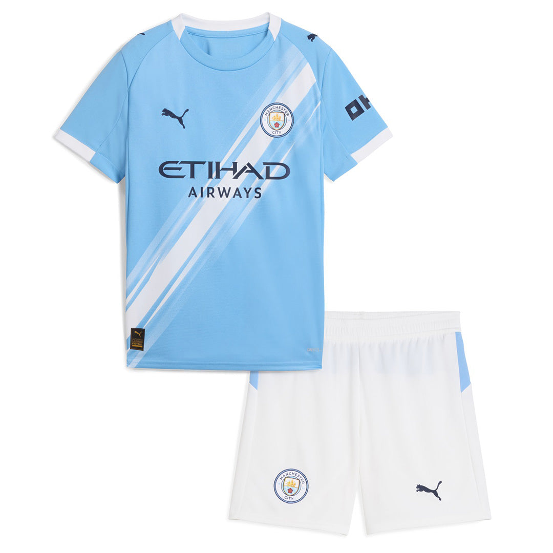 Kids Manchester City Home Jersey 2025/26 