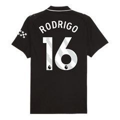 RODRIGO #16 Manchester City Away Match Jersey Player Version 2025/26 