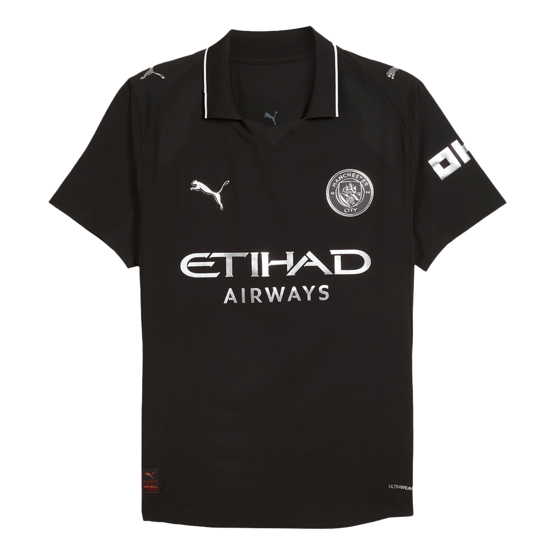 RODRIGO #16 Manchester City Away Match Jersey Player Version 2025/26 