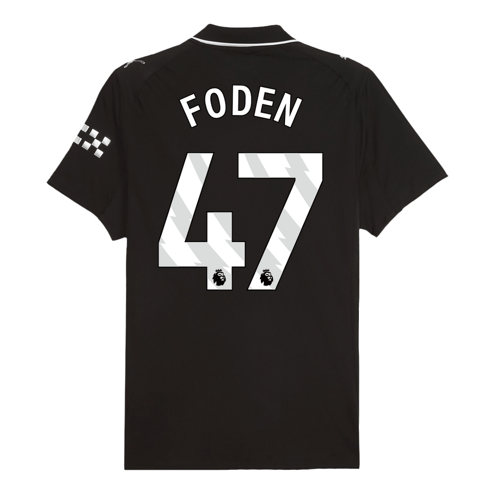 FODEN #47 Manchester City Away Match Jersey Player Version 2025/26 