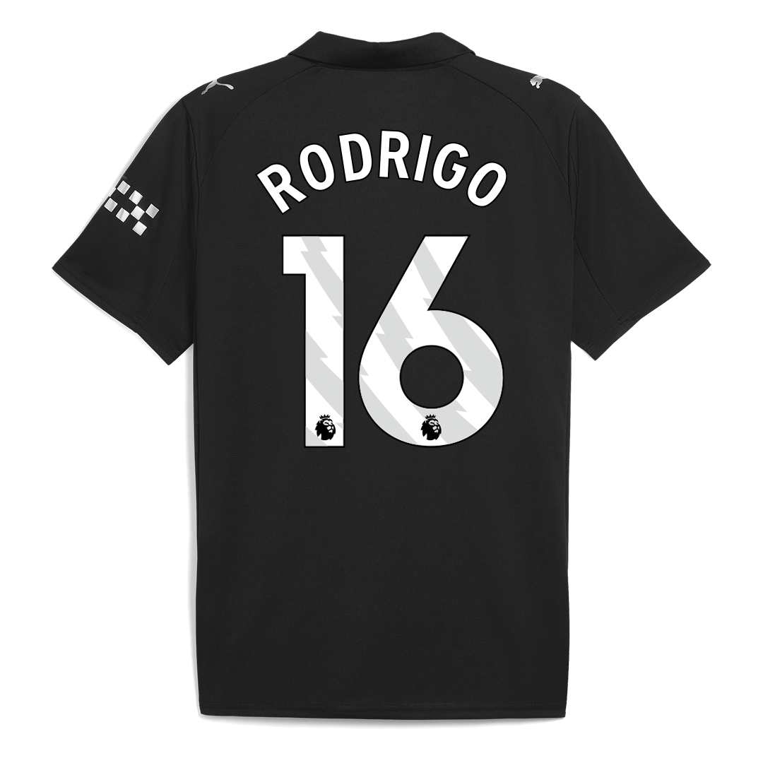 RODRIGO #16 Manchester City Away Jersey 2025/26 