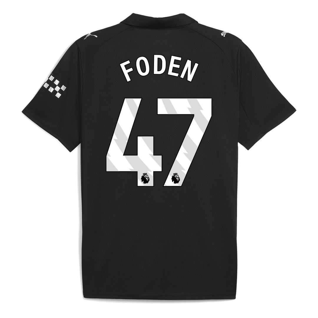 FODEN #47 Manchester City Away Jersey 2025/26 