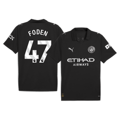 FODEN #47 Manchester City Away Jersey 2025/26 
