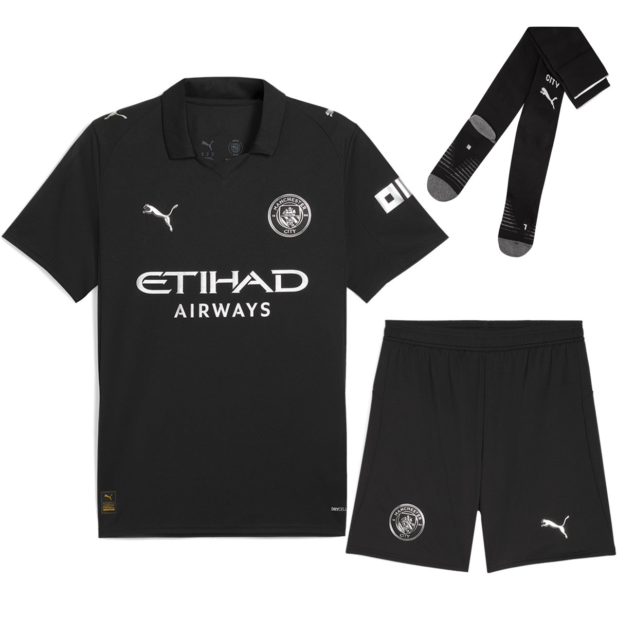 Manchester City Away Jersey Full Kit 2025/26 