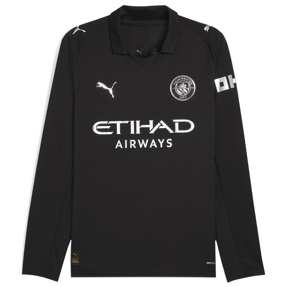 Manchester City Away Long Sleeve Jersey 2025/26 