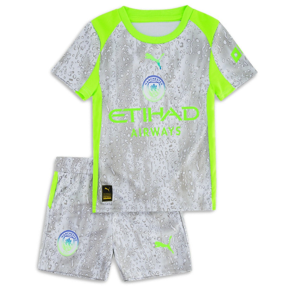 Kids Manchester City Third Jersey Kit 2025/26 