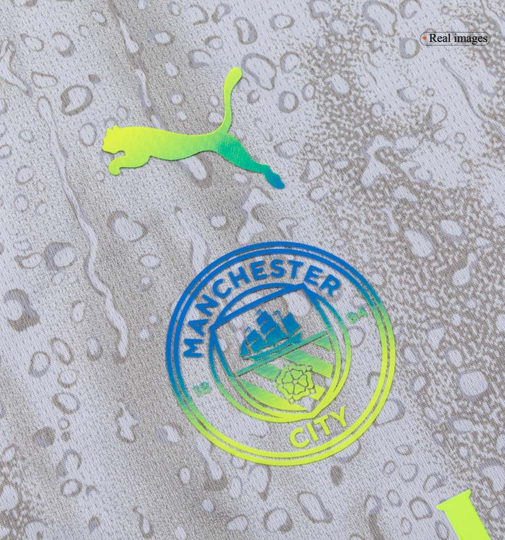 Kids Manchester City Third Jersey Full Kit 2025/26 
