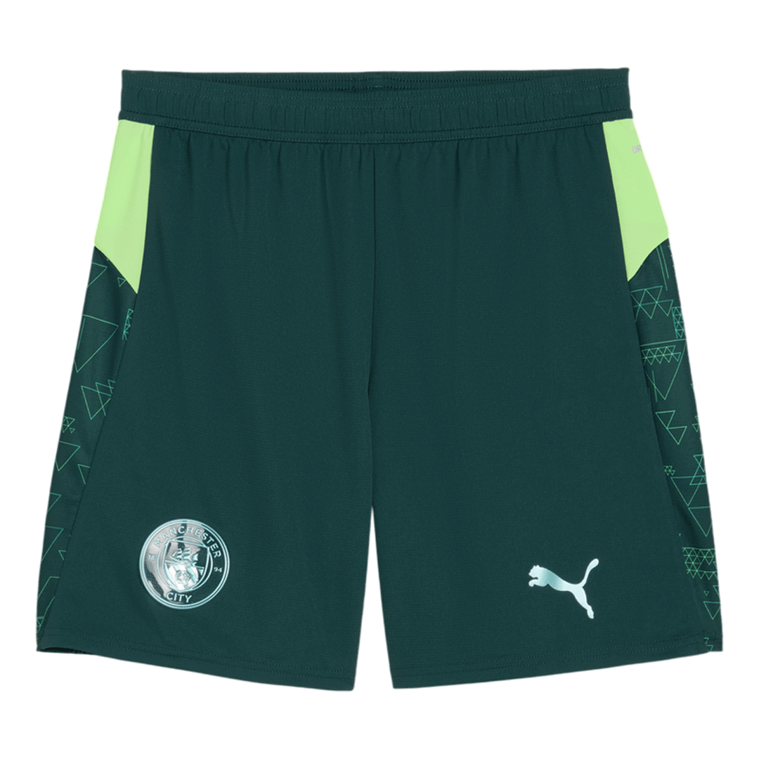 Manchester City Fourth Soccer Shorts 2025/26 