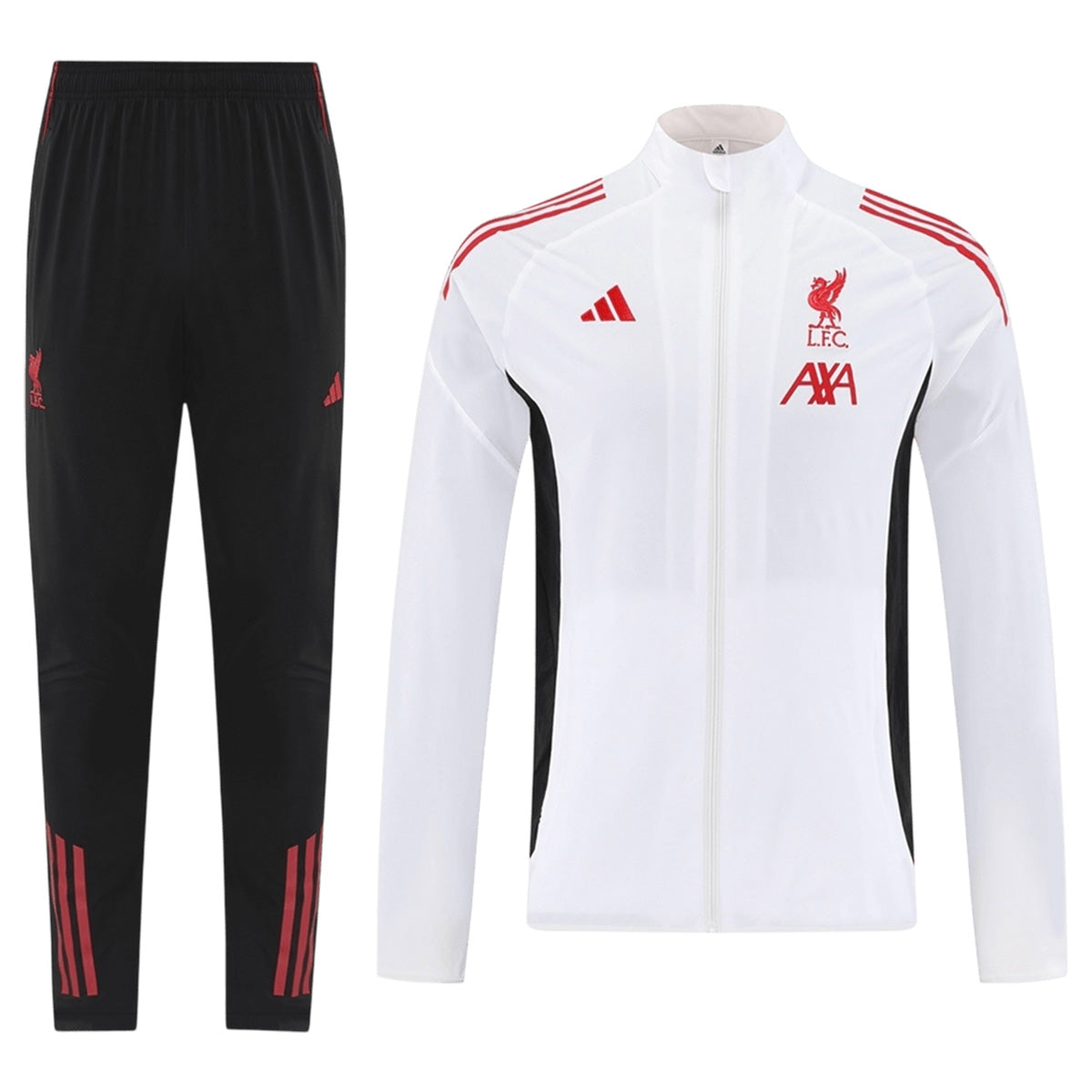 Liverpool Windbreaker Kit(Jacket+Pants) White 2025/26 