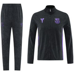 Barcelona Windbreaker Kit(Jacket+Pants) Black 2025/26 
