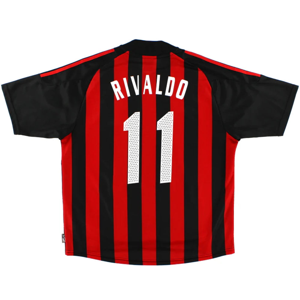 RIVALDO #10 Retro AC Milan Home Jersey 2002/03 