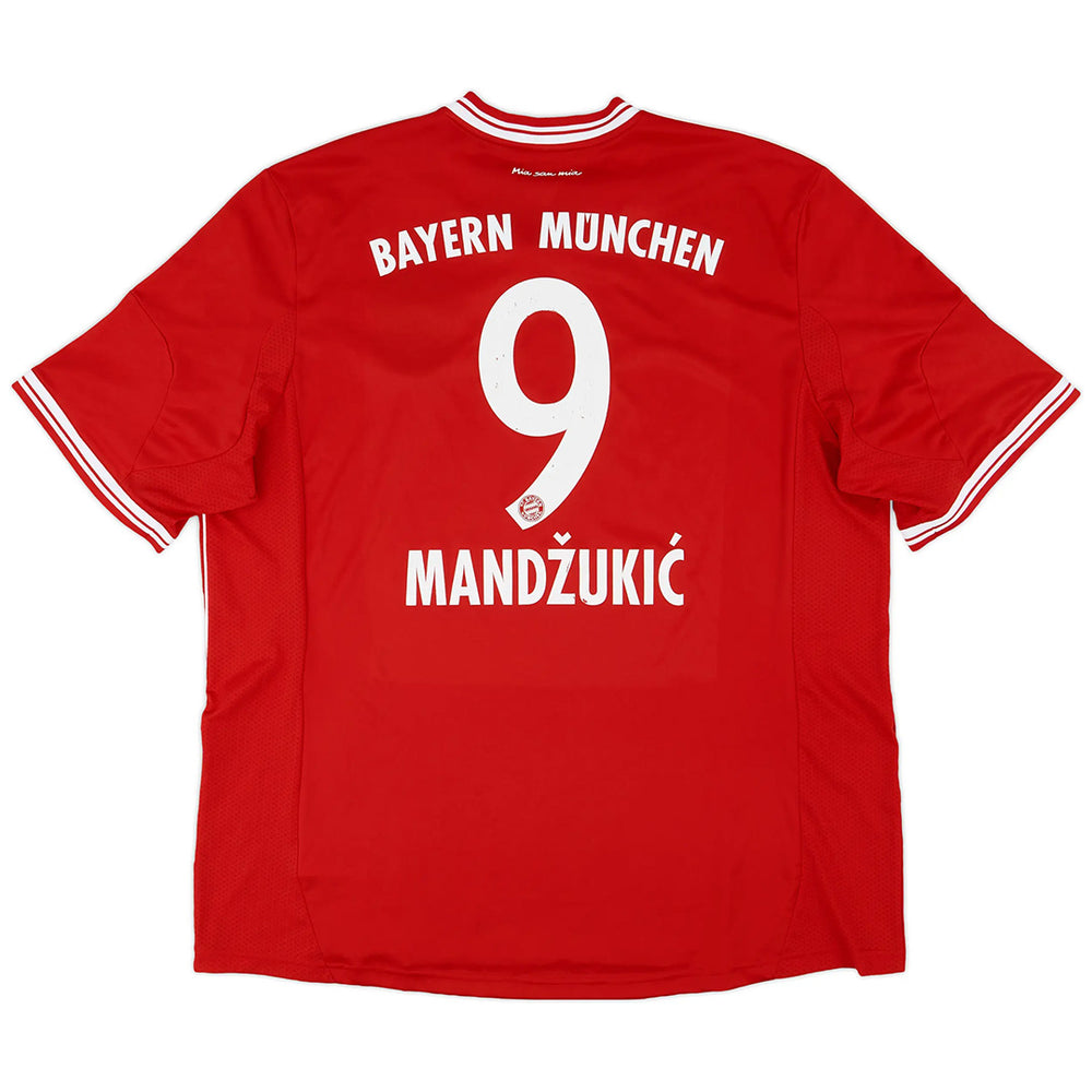 MANDŽUKIĆ #9 Retro Bayern Munich Home Jersey 2013/14 