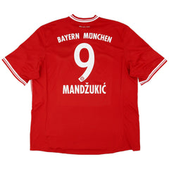 MANDŽUKIĆ #9 Retro Bayern Munich Home Jersey 2013/14 