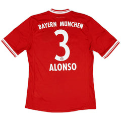 ALONSO #3 Retro Bayern Munich Home Jersey 2013/14 