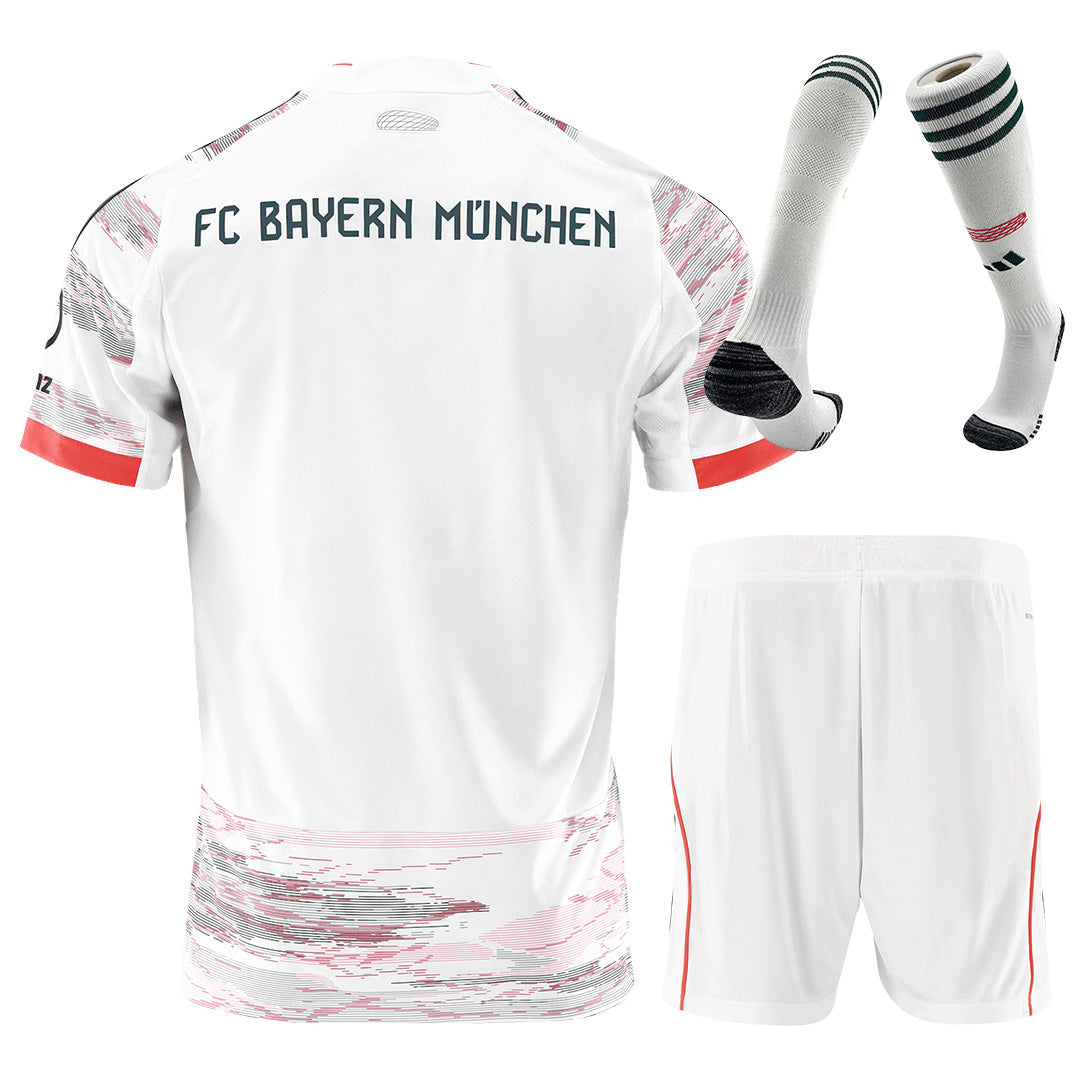 Bayern Munich Away Jersey Full Kit 2025/26 
