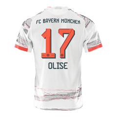 OLISE #17 Bayern Munich Away Match Jersey Player Version 2025/26 